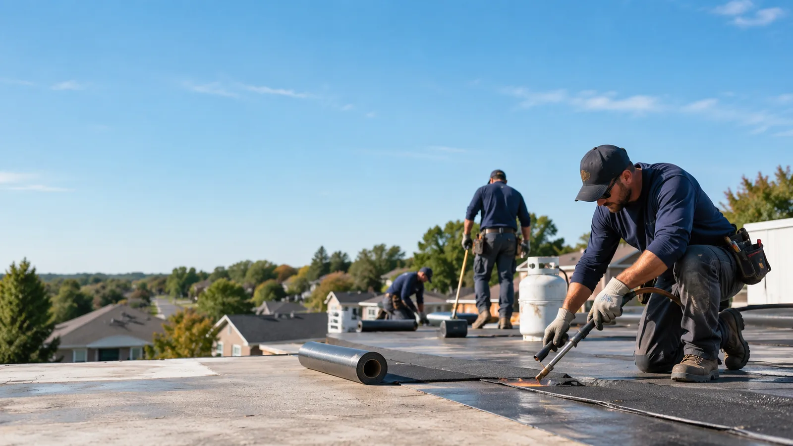 Flat Roof Leak Repair providers in Gap, PA